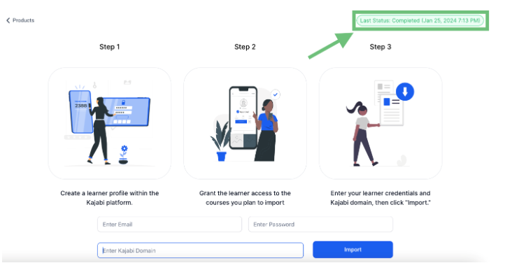 Access Imported Courses | Zapiy