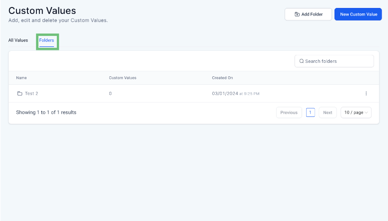Folders Section | Zapiy Folders Section | Zapiy